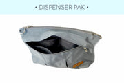 Full Convertible Set Diaper Bag with Tote in Nylon | Gray