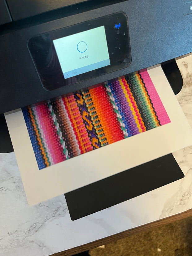 Printable Peruvian Designs Inserts | For Peke-pak or PB Diaper Changing Bag Phone Window.