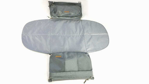 Convertible Diaper Changing Bag in Vegan Leather or Nylon